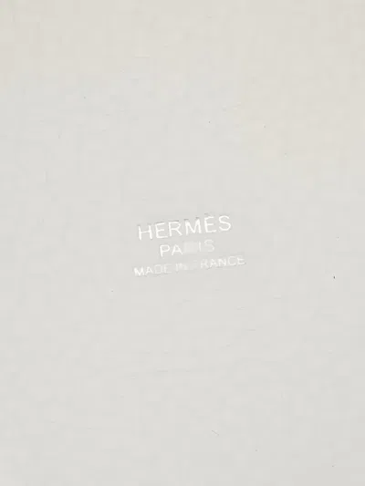 Pre-owned Hermes Picotin Lock Éclat Pm Handbag In White