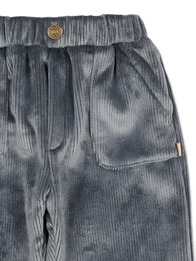 Bamboom Worker Corduroy Trousers In Gray
