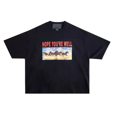 Pre-owned Jungles Horses Short-sleeve Tee 'black' | Men's Size L