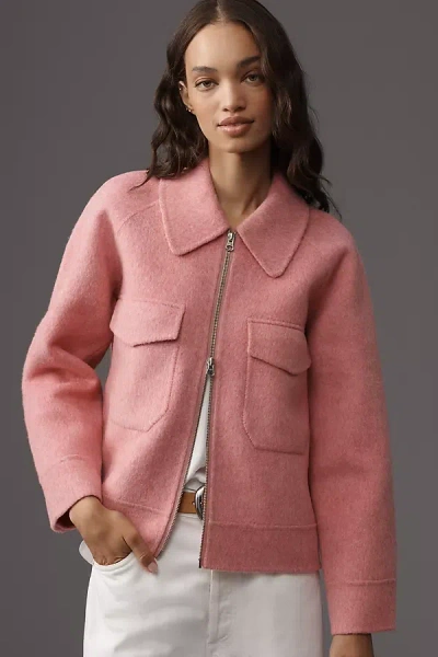 Rails Cheyenne Wool Blend Jacket In Pink