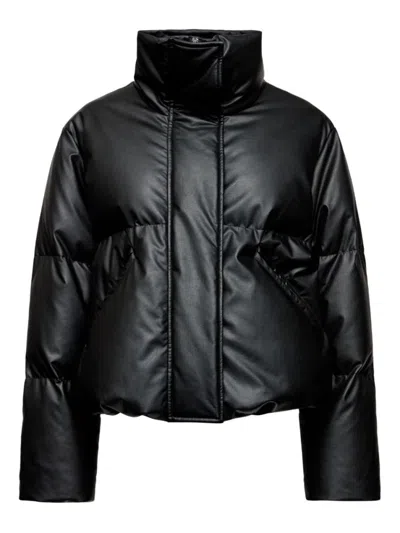 Mm6 Maison Margiela Mm6 By Maison Margiela Oversized Black Sports Jacket With Double-zipper Closure In Black