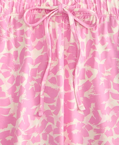 State Of Day Women's Fluid Knit Notched-collar Pajama Set Xs-3x, Exclusively At Macy's