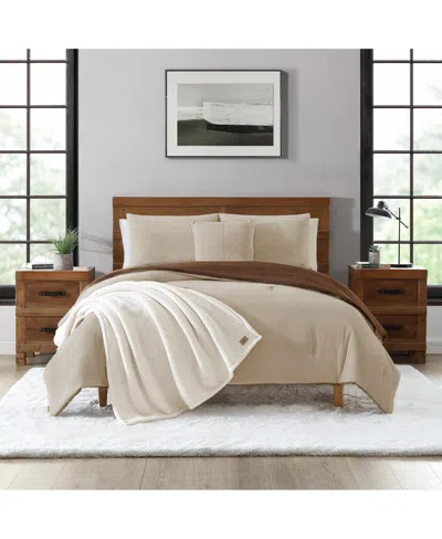 Ugg Brody Reversible 5-pc. Comforter Set, King In Brown