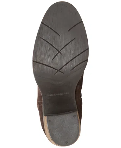 Lucky Brand Women's Bonnay Knee-high Block-heel Boots In Brown