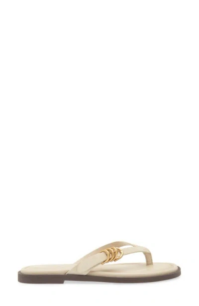 Rag & Bone Gia Flip Flop In Neutral