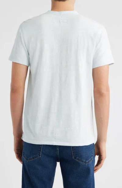Rag & Bone Classic Short Sleeve Henley In White