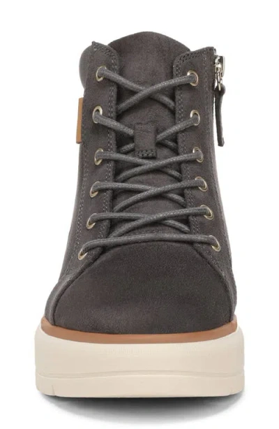 Dr. Scholl's Women's Nice Day Max Alpine Wedge Water Resistant Booties In Gray