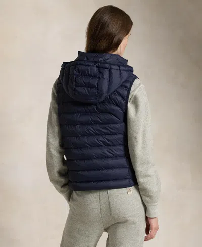 Polo Ralph Lauren All Season Down Vest In Blue
