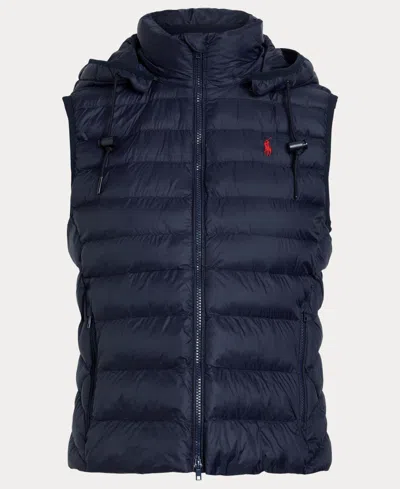 Polo Ralph Lauren All Season Down Vest In Blue