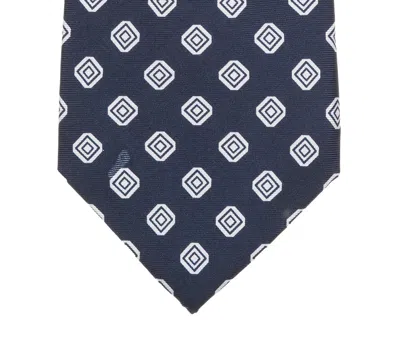 Brooks Brothers Men's Diamond-pattern Tie In Blue