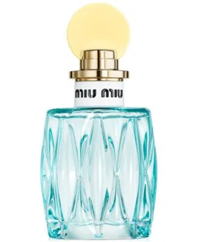Miu Miu Leau Bleue Eau De Parfum Fragrance Collection In Multi