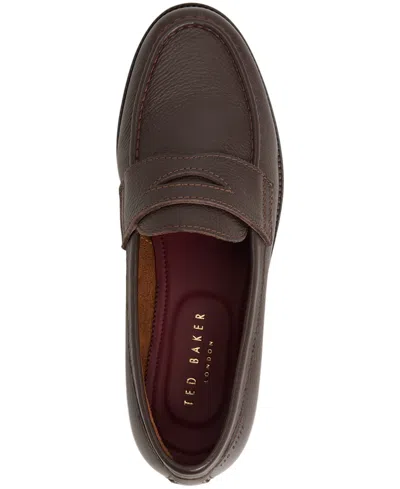 Ted Baker Men's Parliament Dress Loafer In Brown