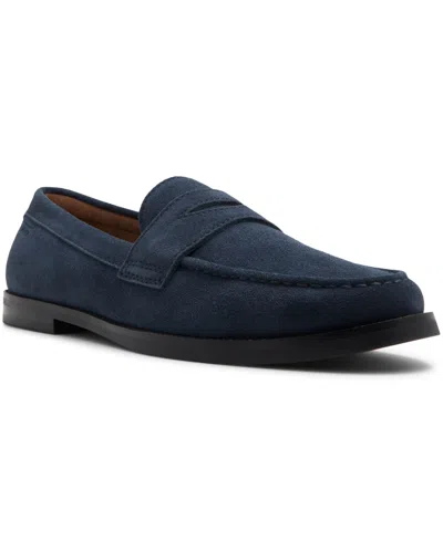 Ted Baker London Parliament Penny Loafer In Blue
