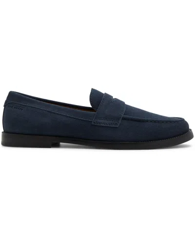 Ted Baker London Parliament Penny Loafer In Blue