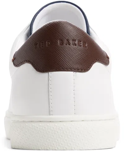 Ted Baker Men's Robberto Lace Up Sneaker In White