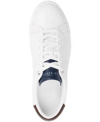 Ted Baker Men's Robberto Lace Up Sneaker In White
