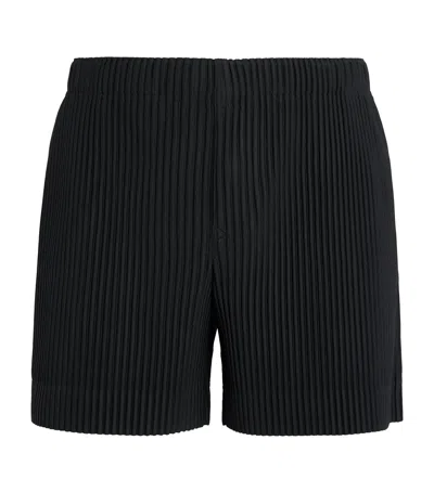 Issey Miyake Black Monthly Colors July Shorts In Black