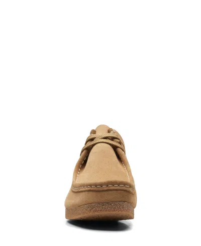 Clarks Shacre Ii Run In Beige Suede In Neutral