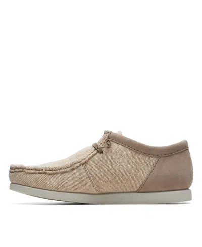 Clarks Shacrelite Moc In Brown Textile In Neutral