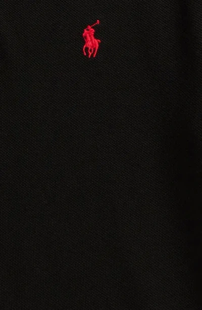 Polo Ralph Lauren The Iconic Mesh Polo Shirt In Black