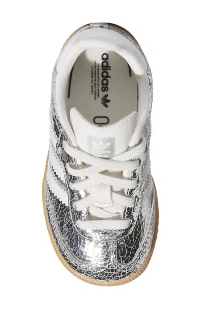 Adidas Originals Adidas Kids' Samba Sneaker In Silver