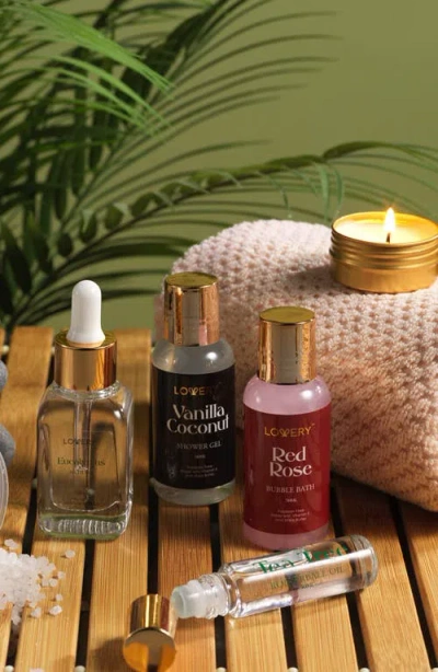 Lovery 12-pc. Advent Calendar Bath & Body Gift Set In Red