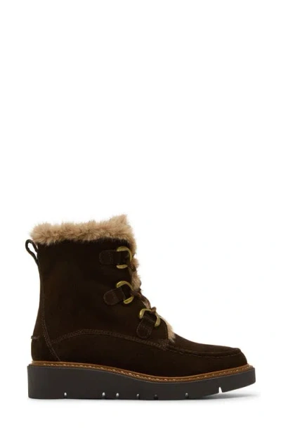 Blondo Monday Waterproof Lace-up Boot In Brown