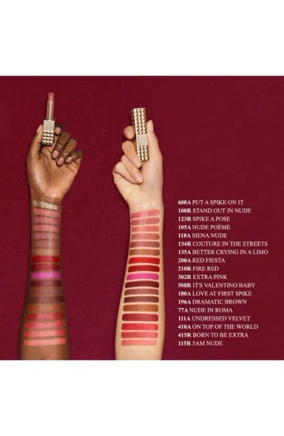 Valentino Spike  Buttery Matte Refillable Lip Color