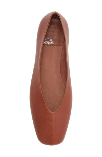 Jeffrey Campbell Fathom Flat In Brown