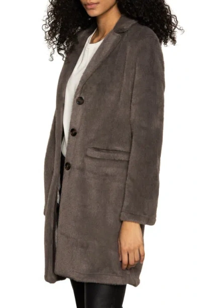 Sanctuary Hometown Jacket In Burnt Ink In Brown