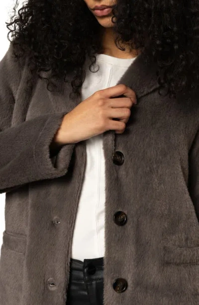 Sanctuary Hometown Jacket In Burnt Ink In Brown