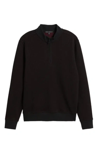 Robert Barakett Cedro Quarter Zip Pullover In Burgundy