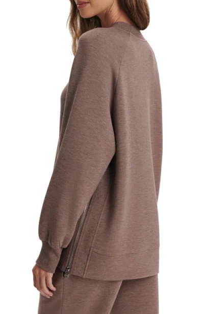 Varley Nicole Oversize Sweatshirt In Brown