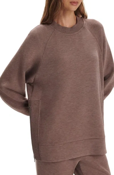 Varley Nicole Oversize Sweatshirt In Brown