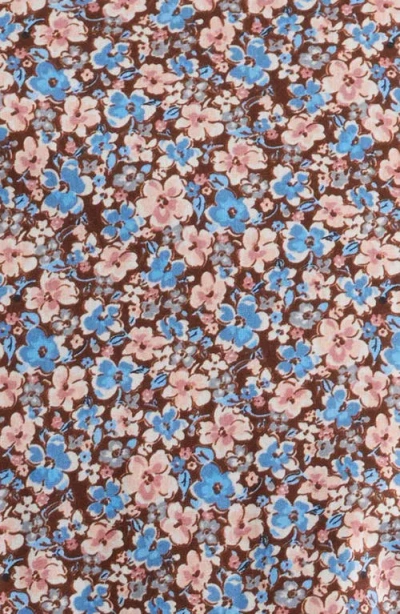 Scott Barber Canclini Regular Fit Floral Cotton Button-up Shirt In Pink