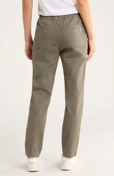 Free Fly Pacifica Stretch Twill Drawstring Pants In Gray