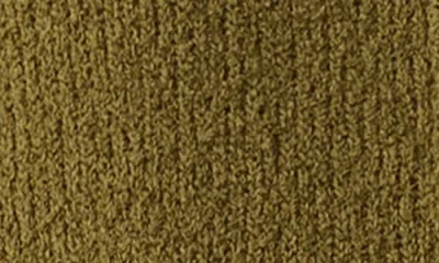 Eileen Fisher Round Neck Long Sleeve Sweater In Moss In Green