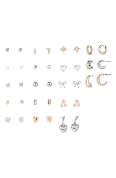 Bp. Romantic Set Of 18 Earrings In Multi