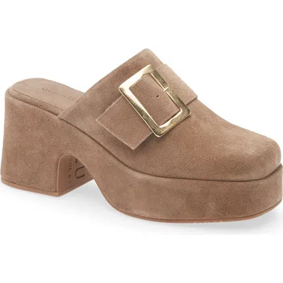 Chocolat Blu Haze Platform Mule In Brown