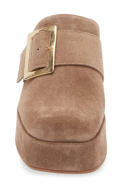 Chocolat Blu Haze Platform Mule In Brown