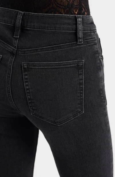 Frame The Icon Flare Leg Jeans In Black