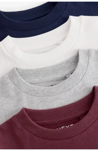Next Kids' Assorted 4-pack Long Sleeve T-shirts In Multi
