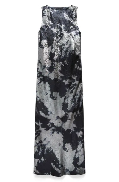 Rag & Bone Margaret Metallic Dress In Multi