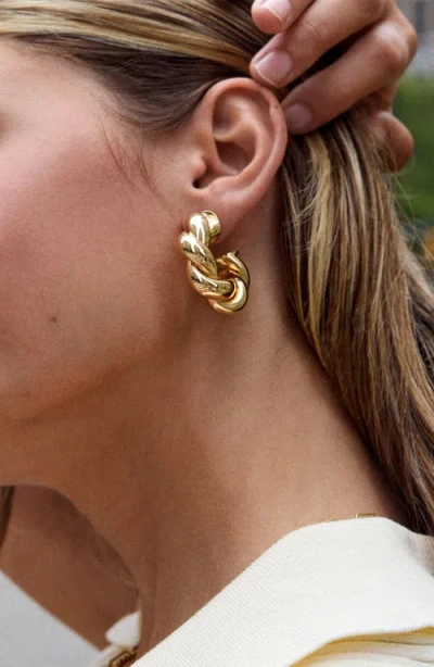 Baublebar Auren Twist Earrings In Gold