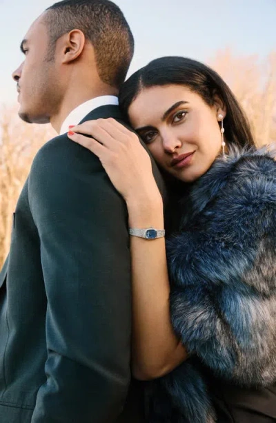 Bulova Classic Goddess Of Time Watch, 21.5mm X 17mmm In Silver