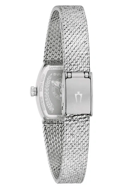 Bulova Classic Goddess Of Time Watch, 21.5mm X 17mmm In Silver