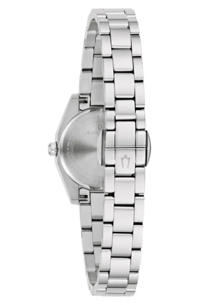 Bulova Women's Surveyor Light Blue Dial Watch In Metallic