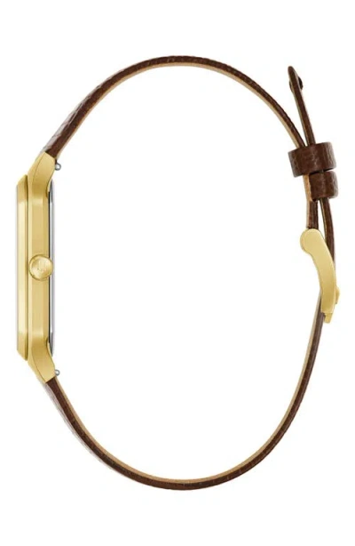 Bulova Men's Tony Bennett Black Dial Watch In Brown