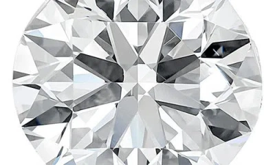 Maria Tash Single Invisible Set Diamond Stud Earring In Gold