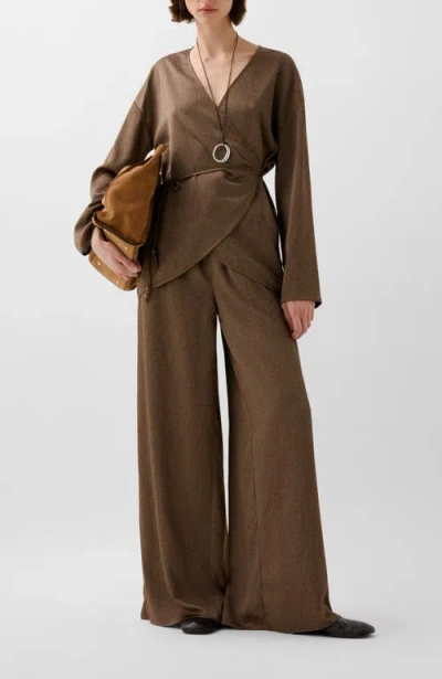 Scalpers Crinkle Kaftan In Green